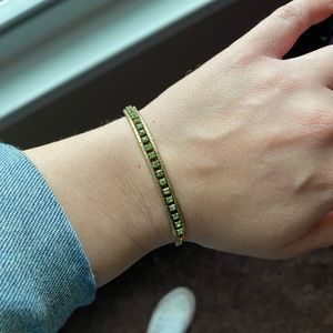 Loren Hope Peridot Darla bracelet